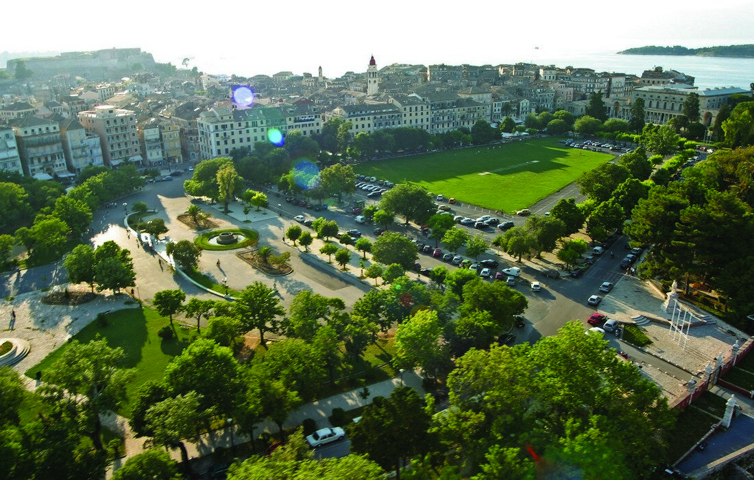 Spianada square corfu greece 00001 1