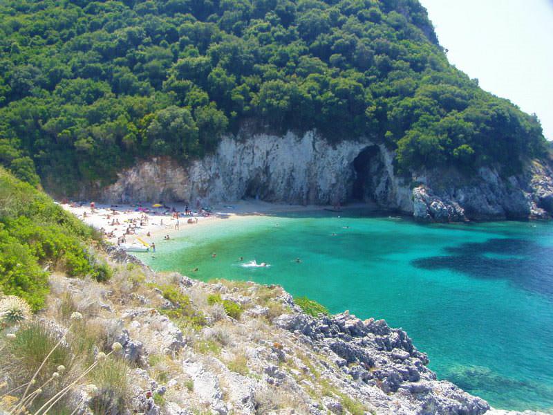Rovinia Beach Visit Corfu